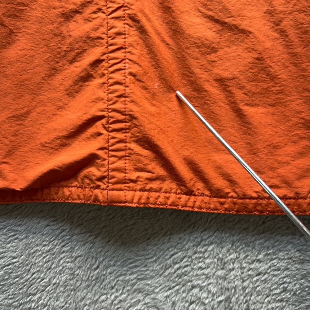 Eileen Fisher Vibrant Orange Windbreaker women’s small petite - Picture 9 of 15